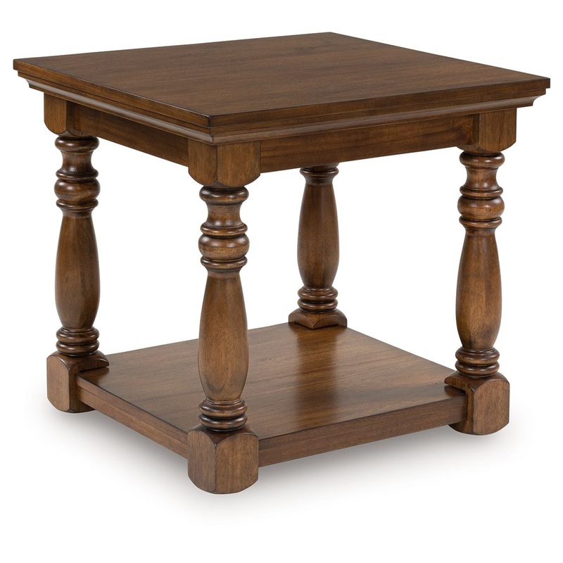 Sturlayne – Brown – Rectangular End Table