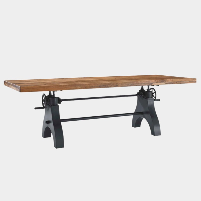 Genuine 96″ Crank Adjustable Height Dining and Conference Table