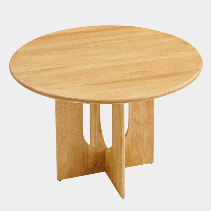 Rivian Round 48″ Wood Dining Table