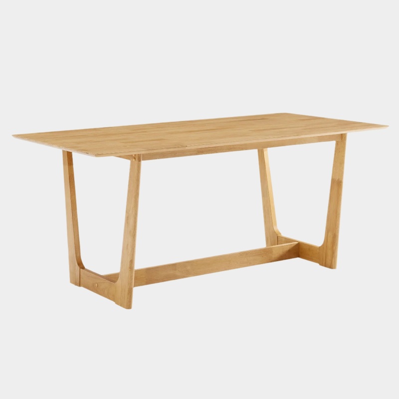 Solara 71″ Rectangle Wood Dining Table