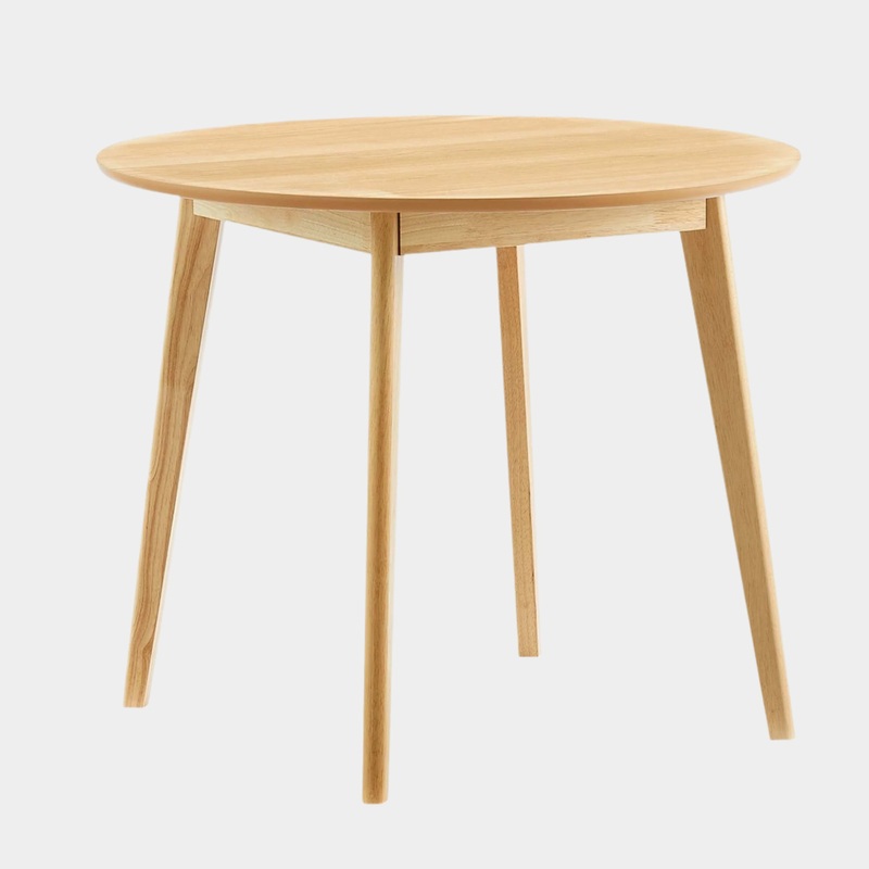 Vision 35″ Round Dining Table in Oak