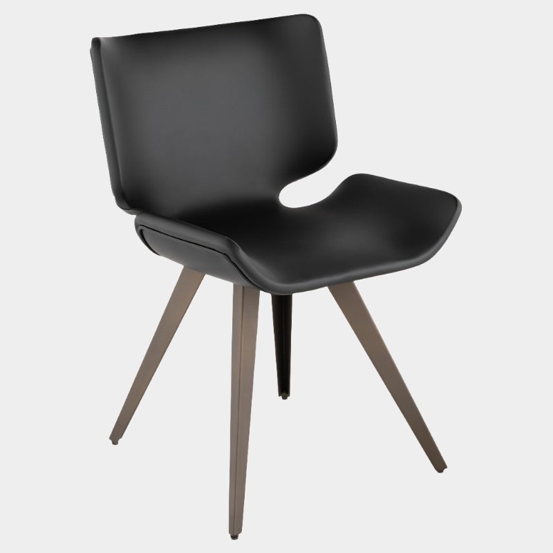 Astra Dining Chair (Matte Bronze Legs)