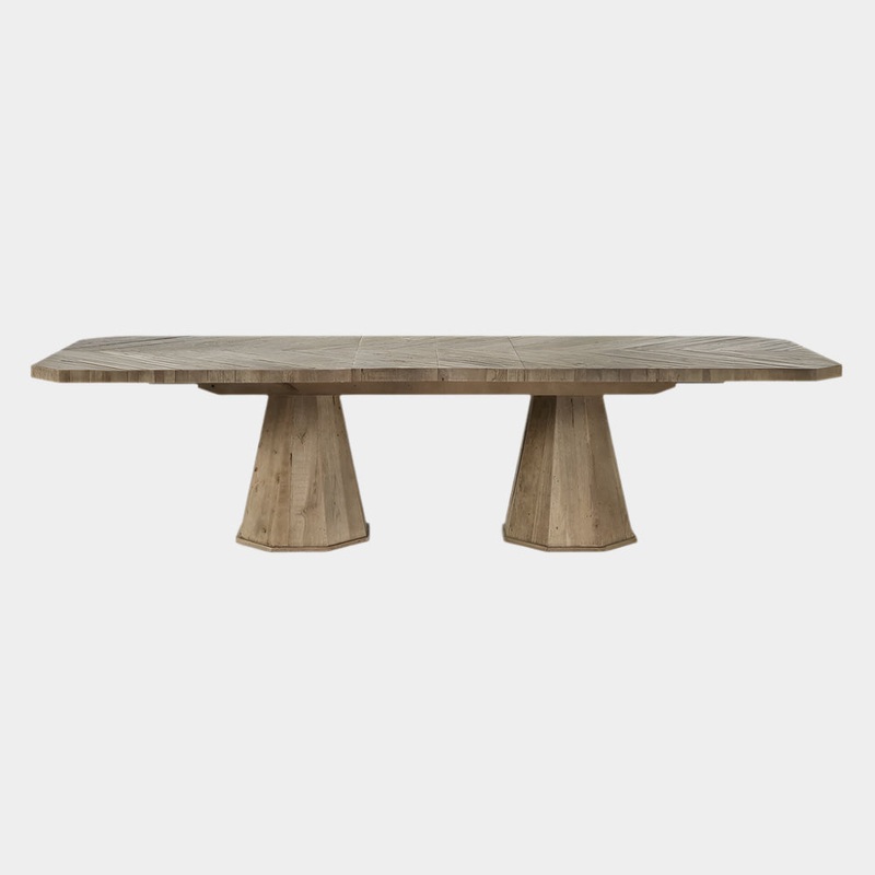Caledon Dining Table, 2 CARTONS