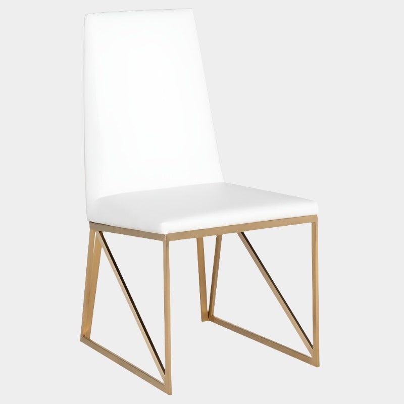 Caprice Dining Chair (Brushed Gold Frame)