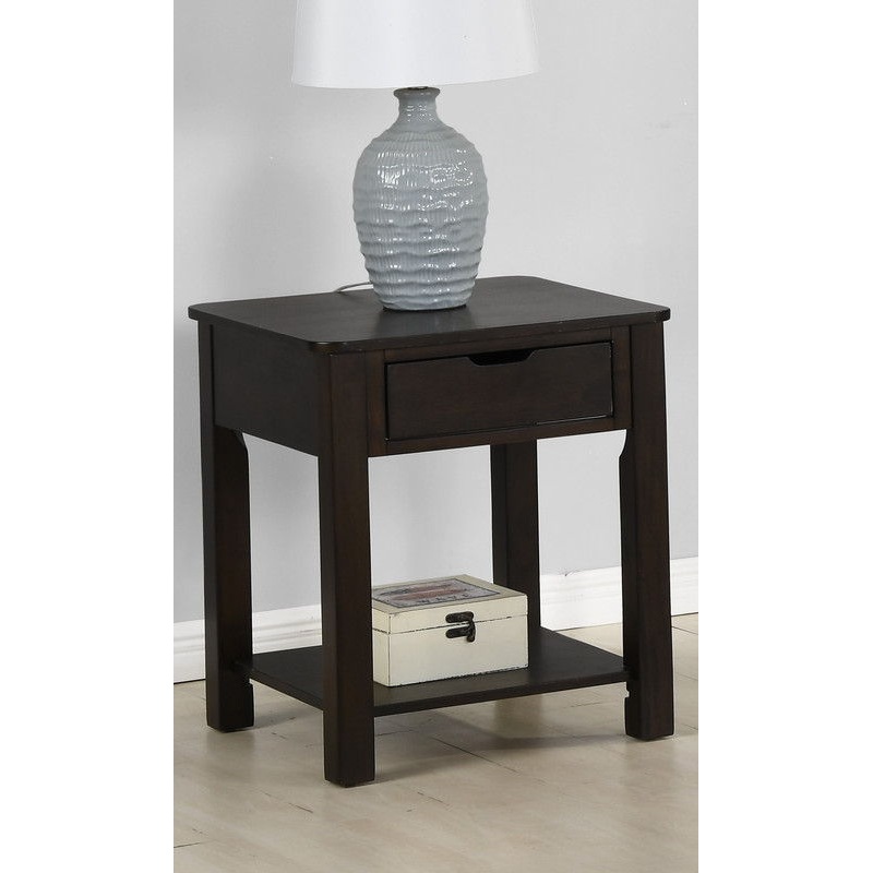Flora – End Table With Drawer