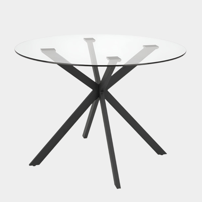 Frances Dining Table Black Frame