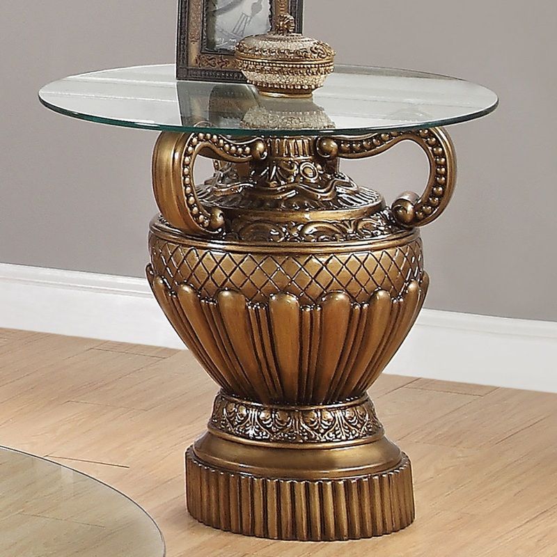 HD-8908B – End Table – Bronze