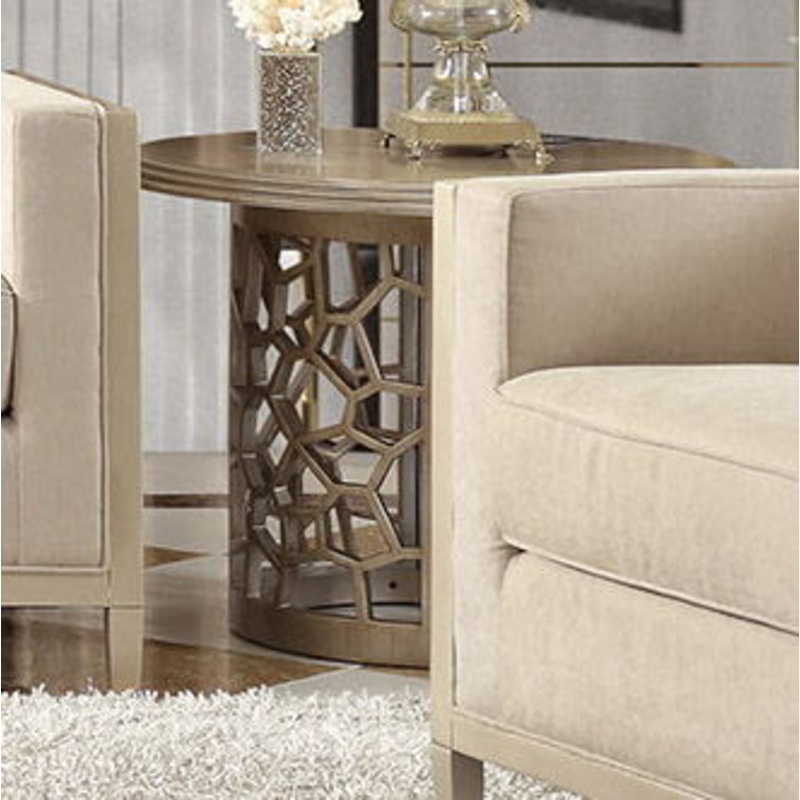 HD-8913CHAM – End Table – Champagne