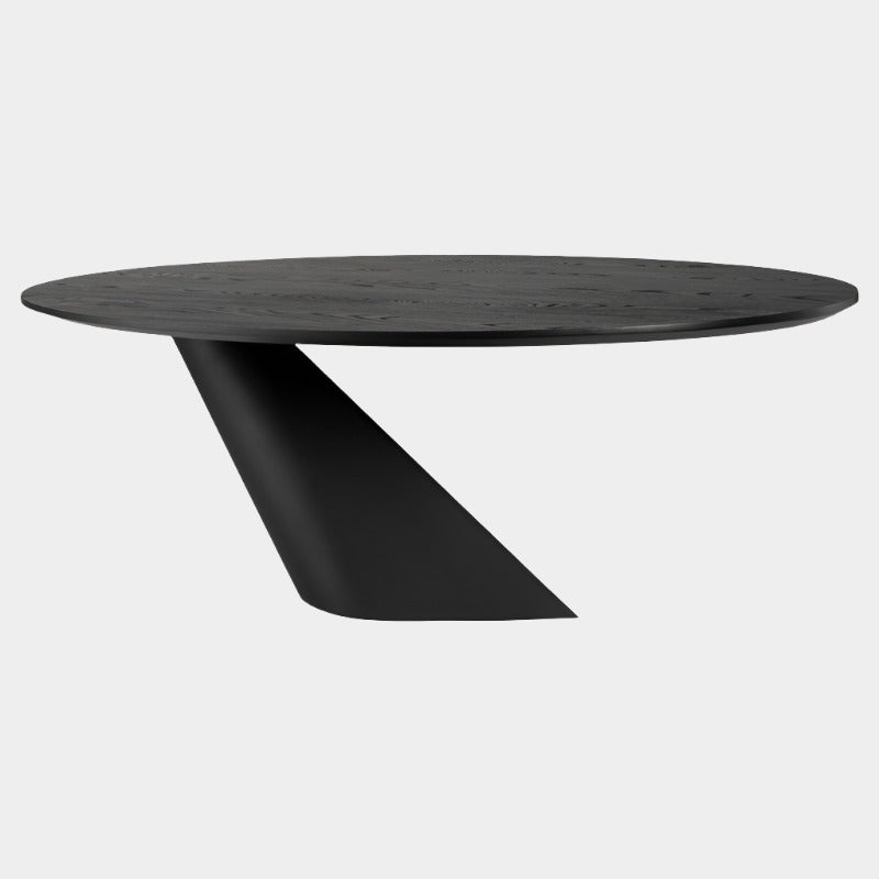 Oblo Dining Table (Onyx Veneer Top)