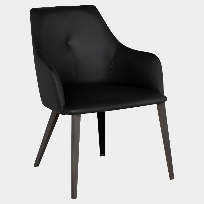 Renee Dining Chair (Matte Bronze Legs)