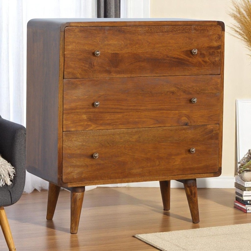 Curved Chest – Chestnut