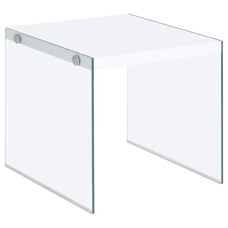 Opal – Rectangular Glass Frame Table