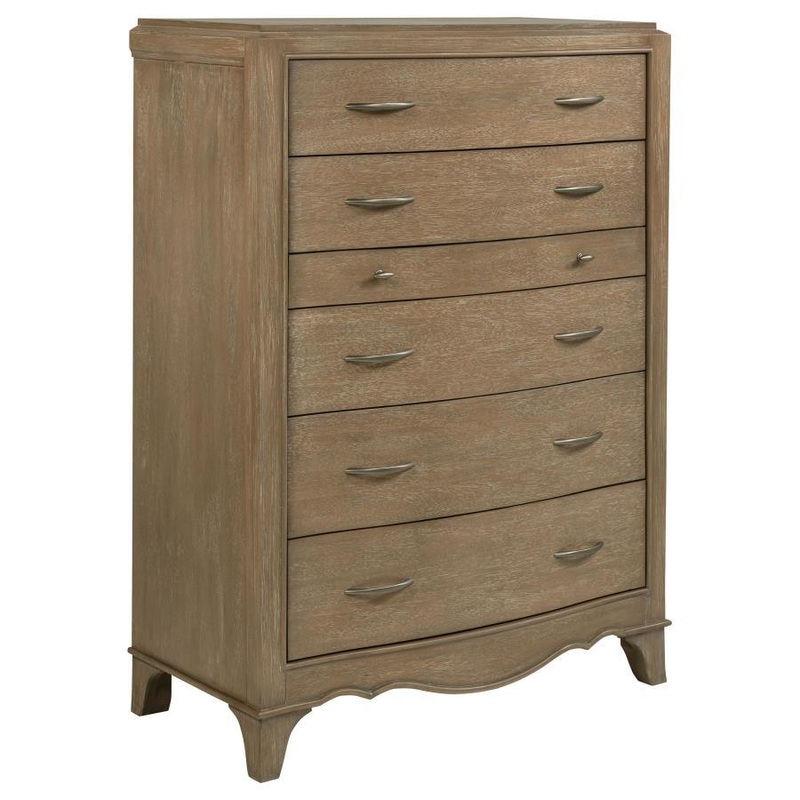 Revello – 6-Drawer Bedroom Chest Of Drawers – Washed Mango