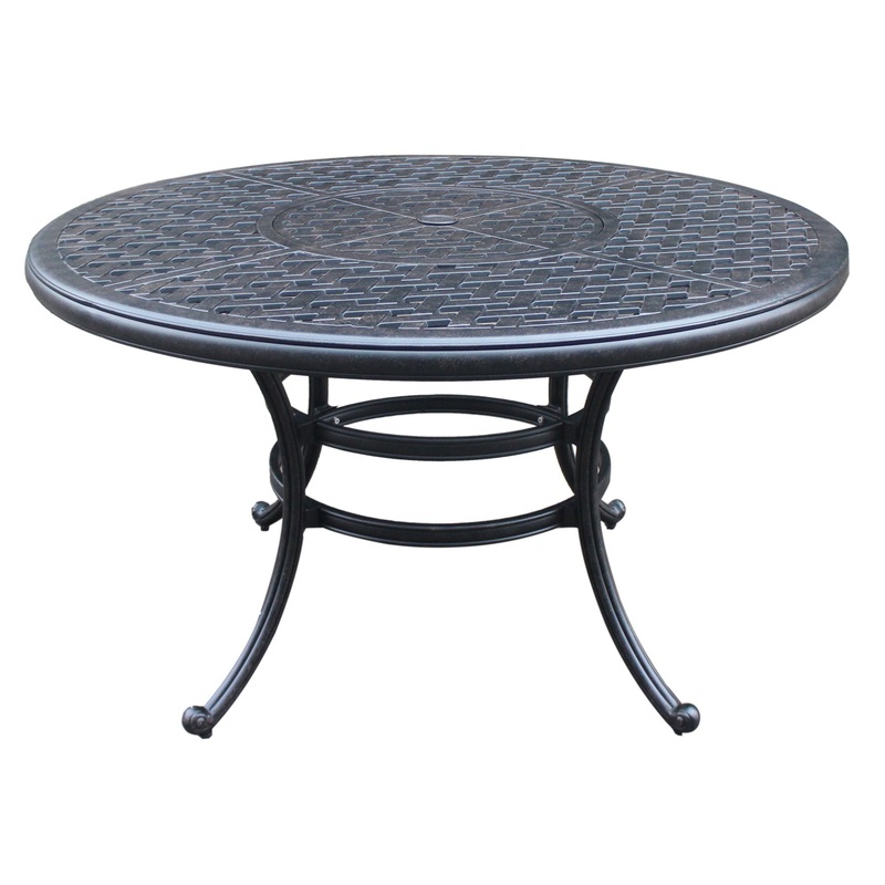 52″ Round Dining Table
