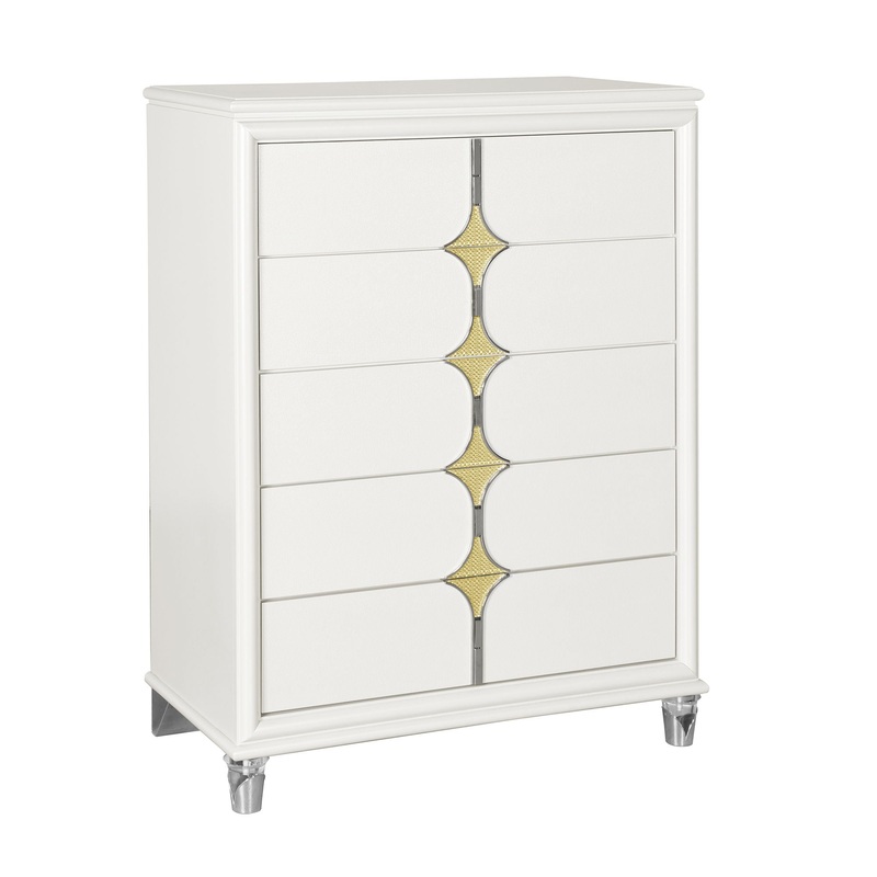 Uriuni – Chest – Gold / White