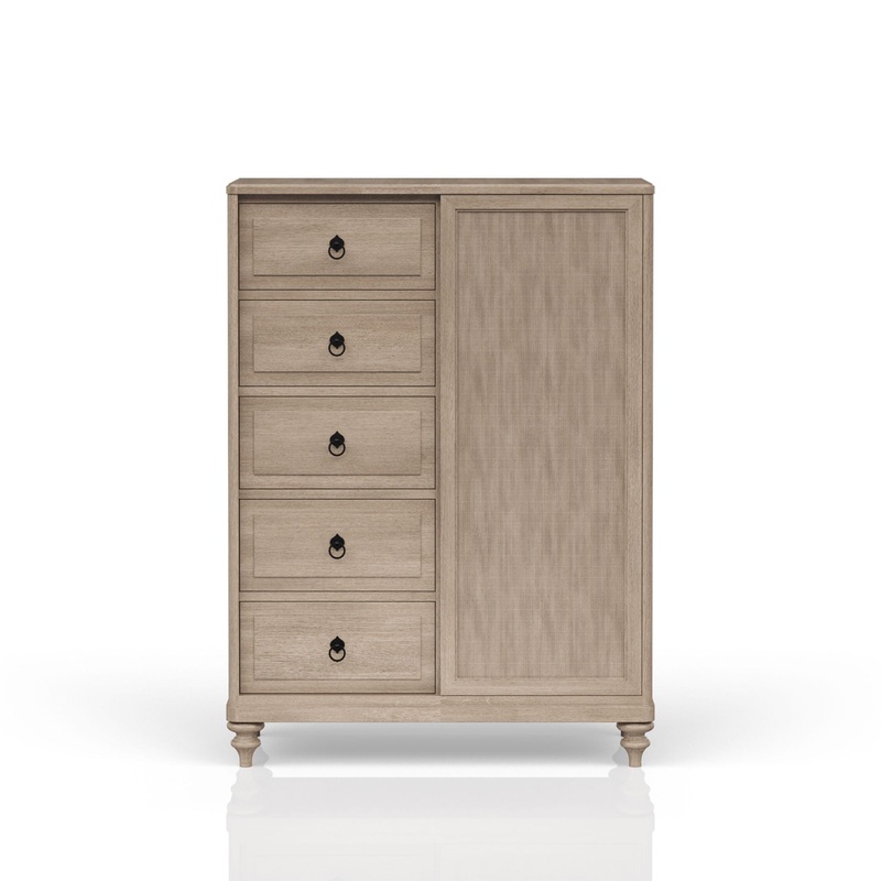 5 Drawer Door Chest – Sand