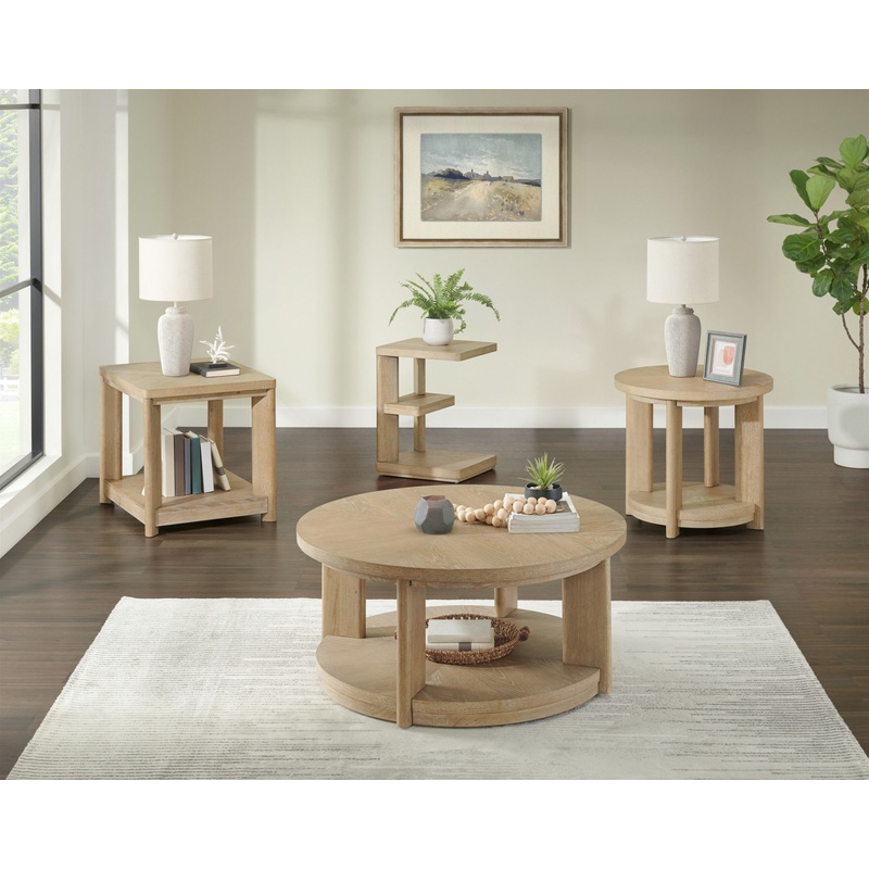 Clove – End Table – Tan