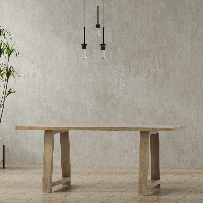 Whitley – Dining Table – Gray