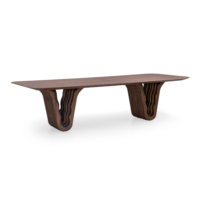 DOLOMITAS Dining Table In Walnut 137″