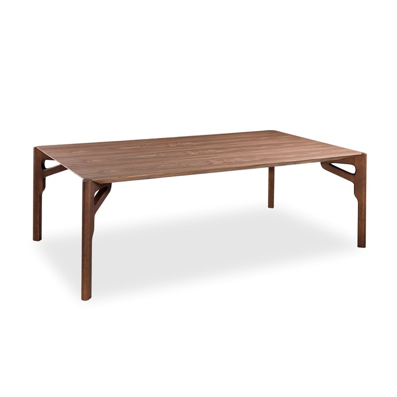 HAWK Dining Table in Walnut  71″