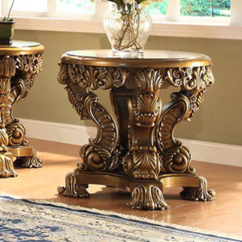HD-8008 – End Table – Bronze