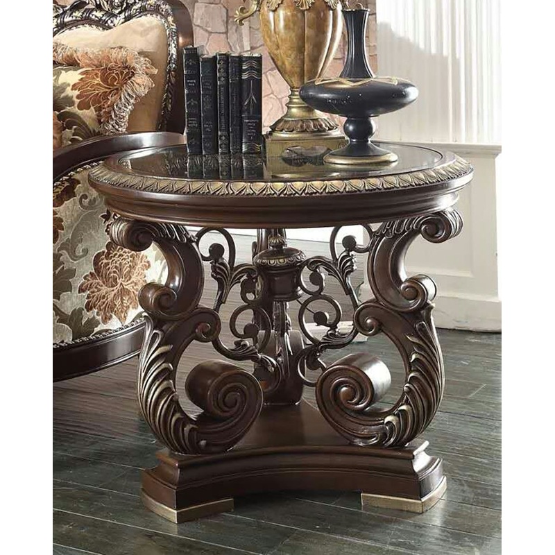 HD-8013 – End Table – Brown Cherry