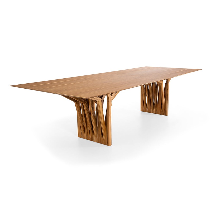 RADI Dining Table in Teak 110″