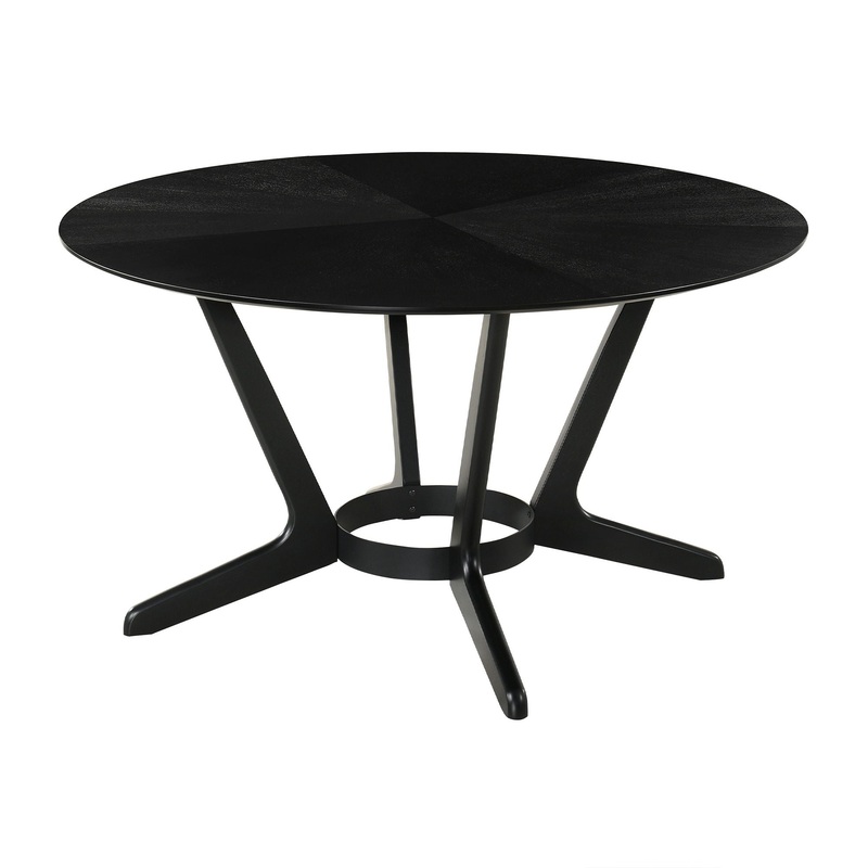 Santana – Round Wood Dining Table