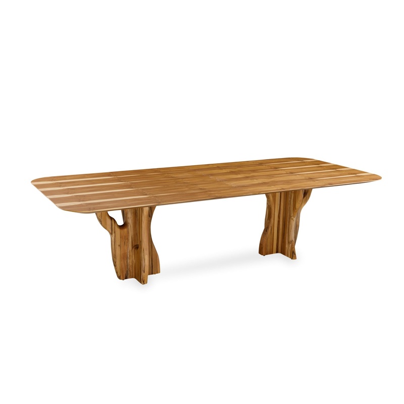 SUMA Dining Table in Teak 118″