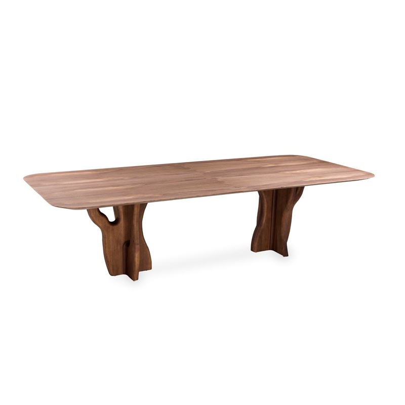 SUMA Dining Table in Walnut 110″