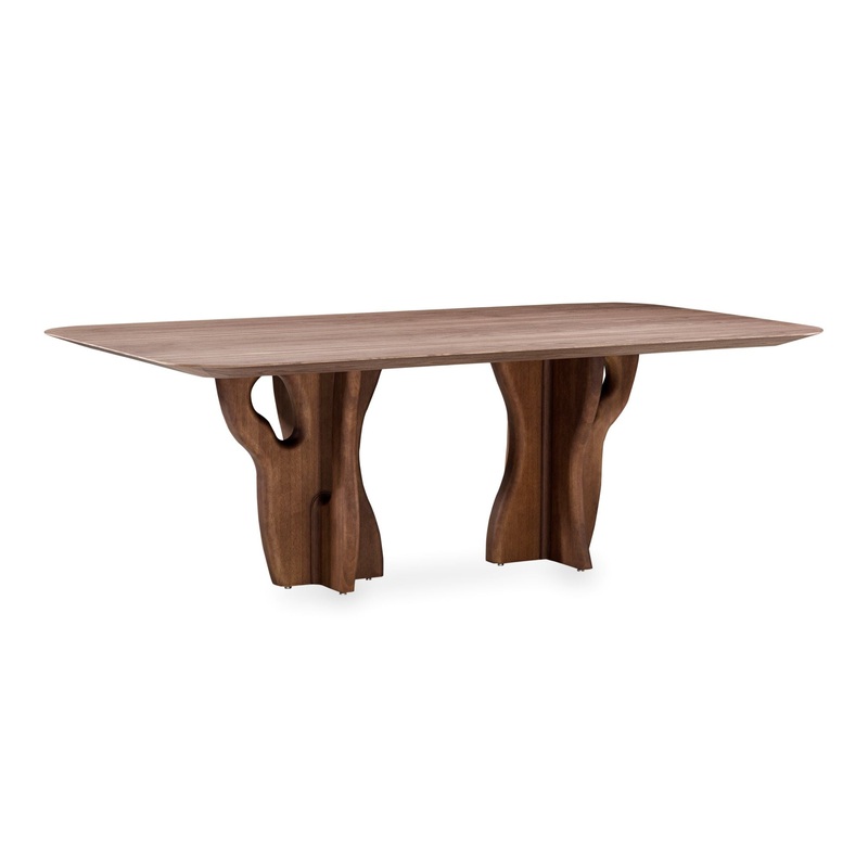SUMA Dining Table in Walnut 86″