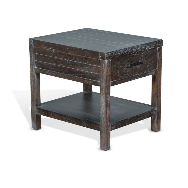 Dundee – End Table – Dark Brown