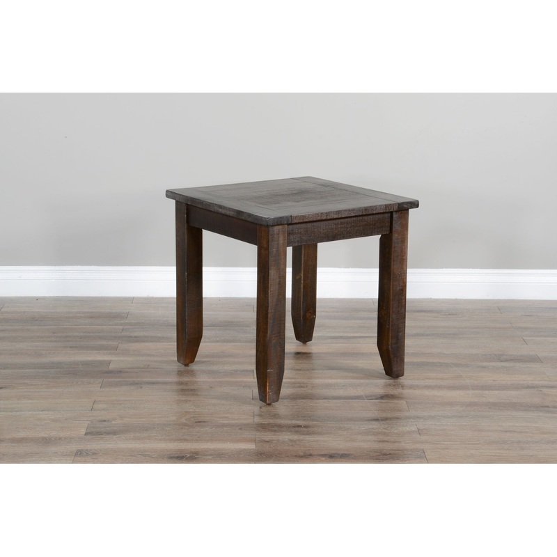 Homestead – End Table – Dark Brown