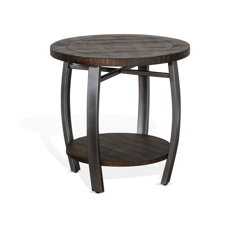 Homestead – End Table – Tobacco Leaf