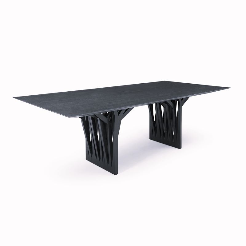 RADI Dining Table in Black 137″