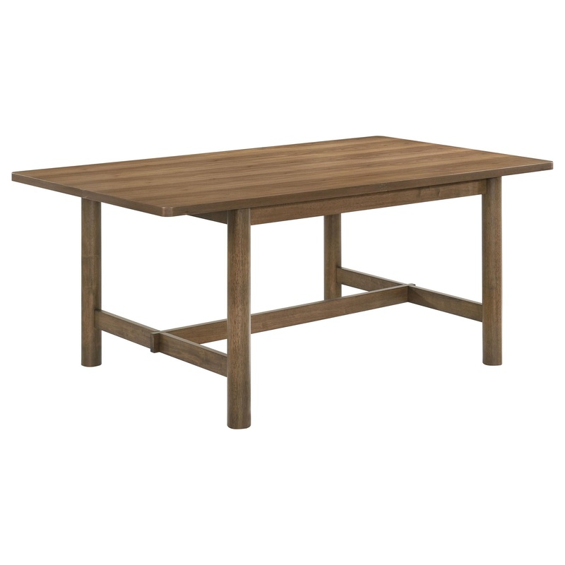 Coaster Furniture Crestmore 108571 71-inch Rectangular Wood Dining Table – Walnut