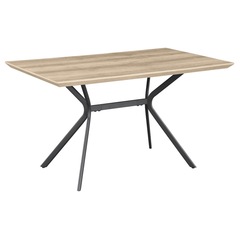 Coaster Furniture Edgecreek 108481 53-inch Composite Wood Dining Table – Light Brown