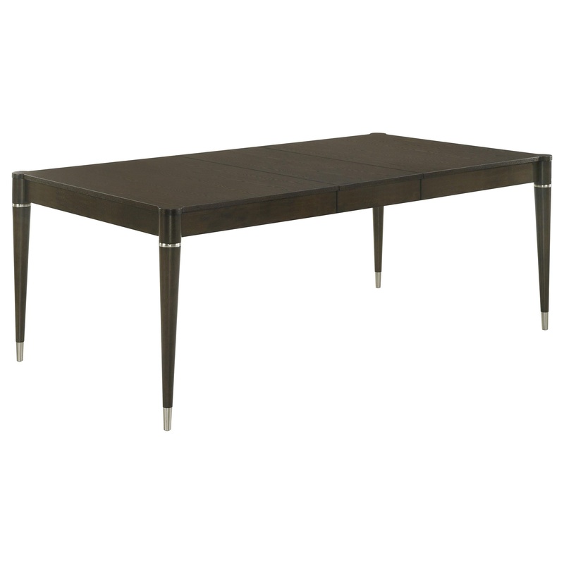 Coaster Furniture Reseda 193671 81-inch Extension Leaf Dining Table – Ash Brown