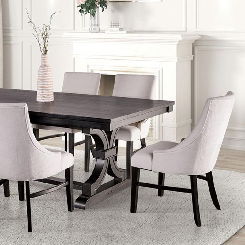 Furniture of America Gosport FM3200BK-T Dining Table