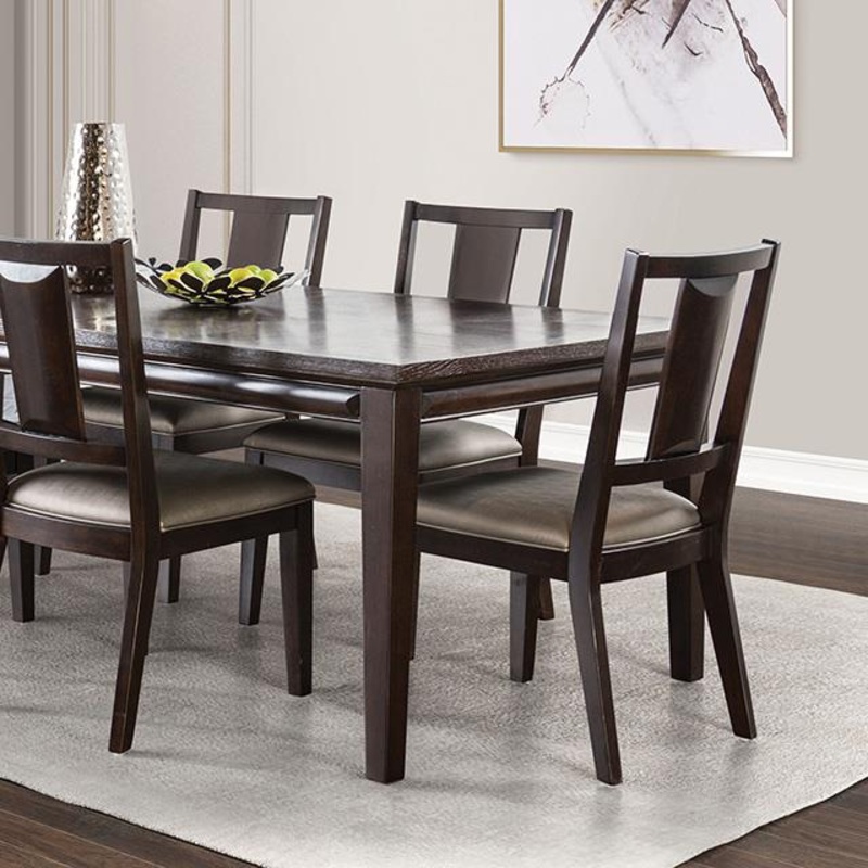 Furniture of America Hinwitz FM3399ES-T Dining Table