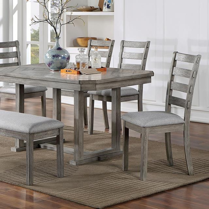 Furniture of America Laquila CM3542GY-T Dining Table