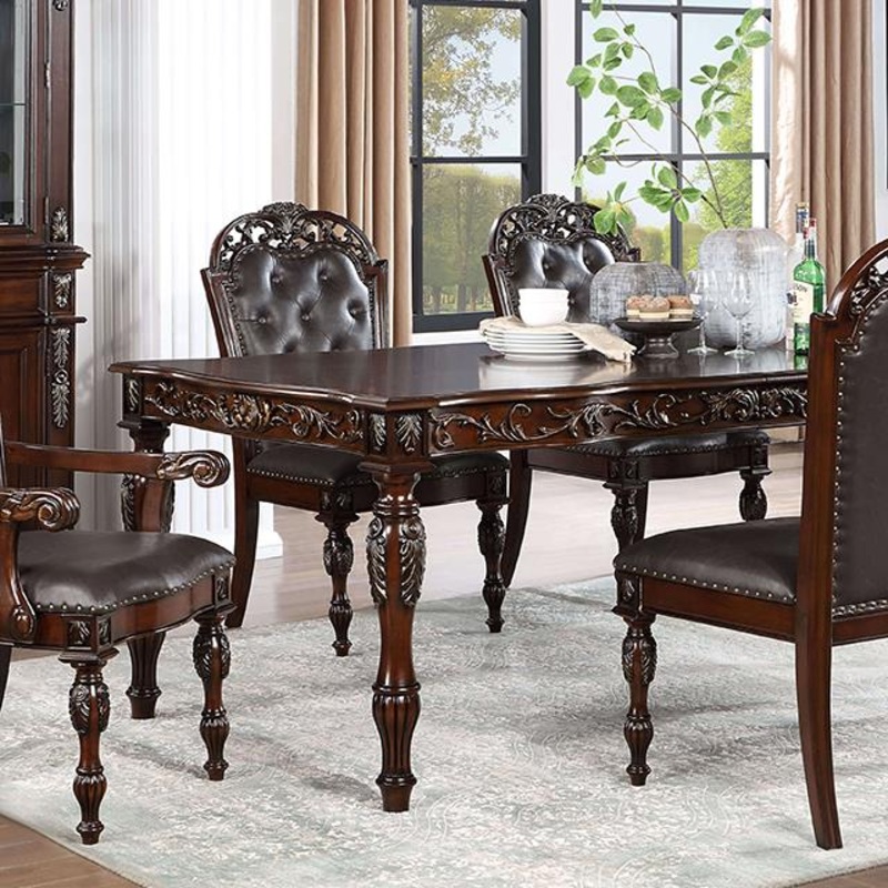 Furniture of America Nouvelle CM3256CH-T Dining Table