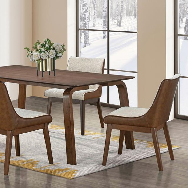 Furniture of America Viken FM3213WN-T Dining Table