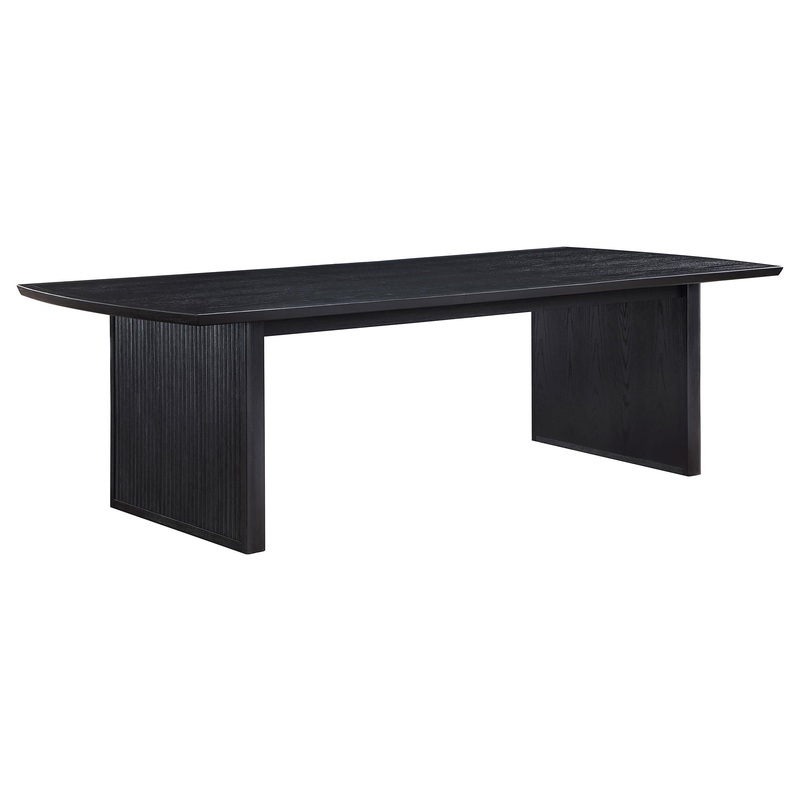 Coaster Furniture Brookmead 108231 100-inch Extension Leaf Dining Table – Black