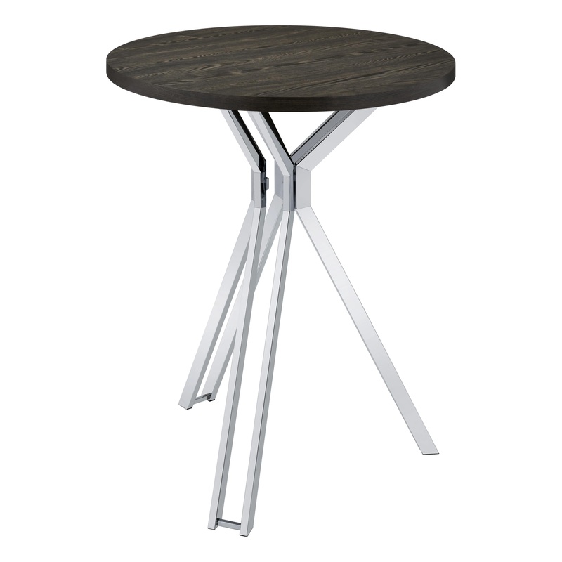 Coaster Furniture Edgerton 183131 Round 35-inch Pub Height Bistro Bar Table – Dark Oak