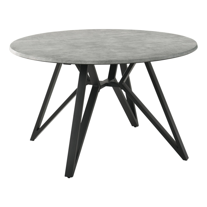Coaster Furniture Neil 193801 Round 50-inch SmartTop Dining Table – Gunmetal