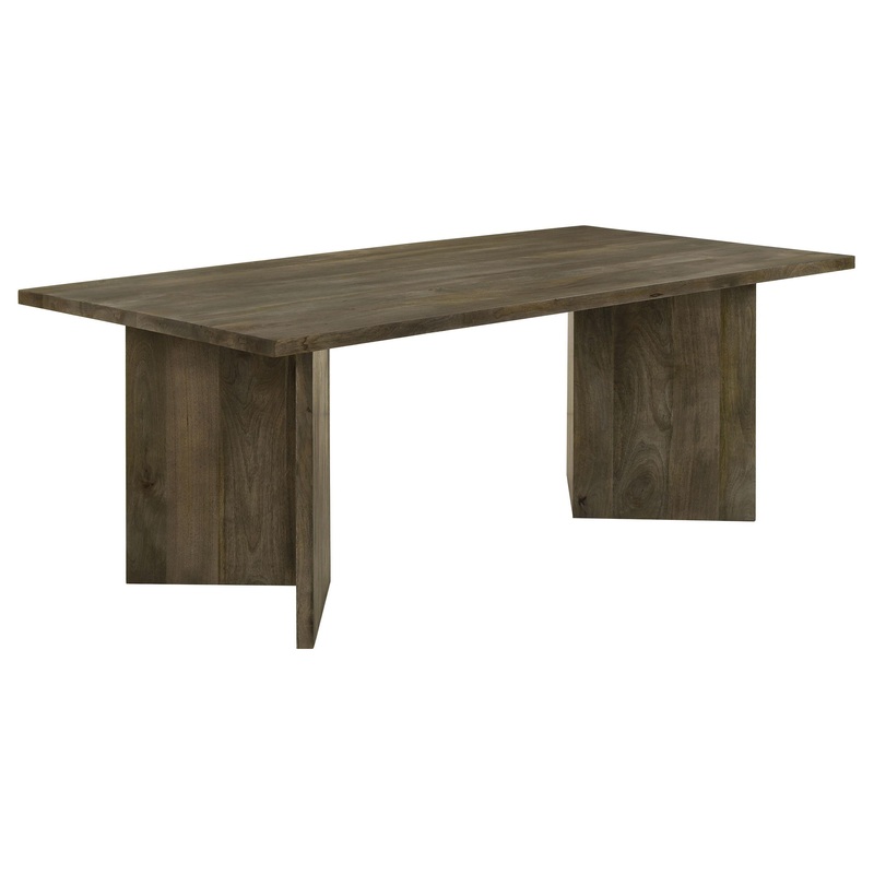 Coaster Furniture Tyler 130511 80-inch Solid Wood Dining Table – Mango Brown