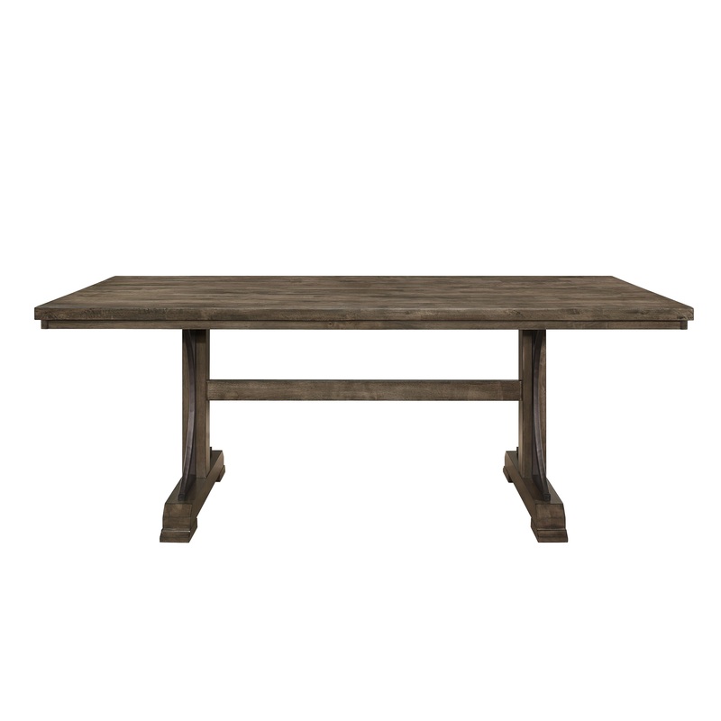 Crown Mark Quincy Dining Table with Trestle Base 2131T-4079