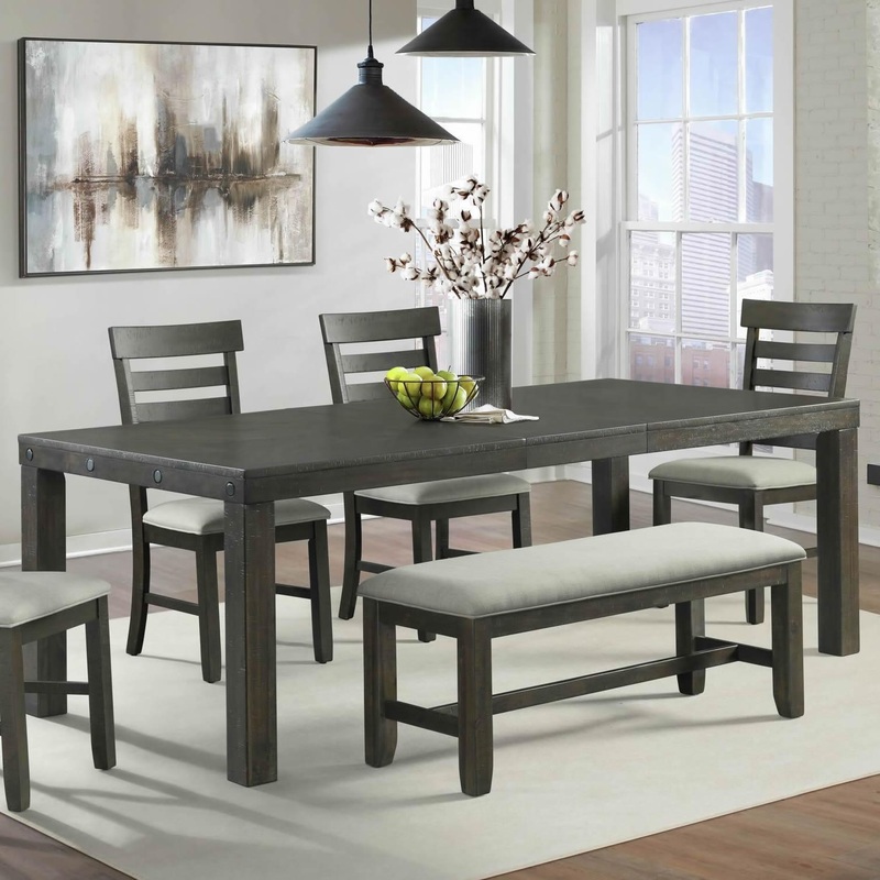 Elements International Colorado DCO100DT Dining Table