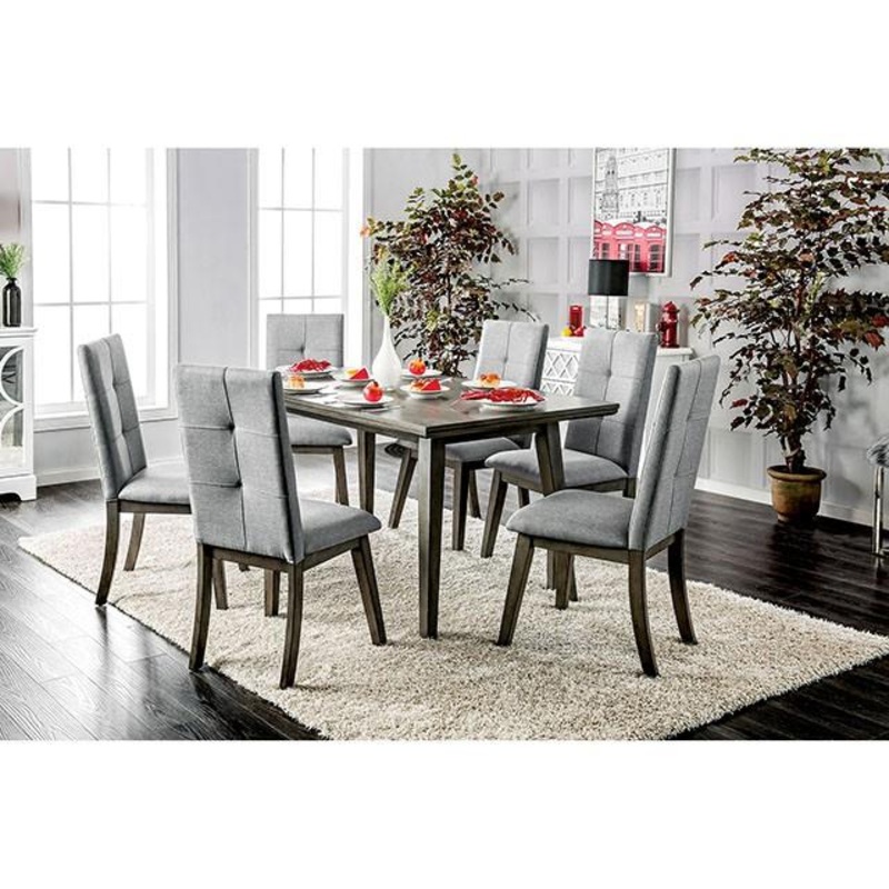 Furniture of America Abelone CM3354GY-T-VN Rectangular Table